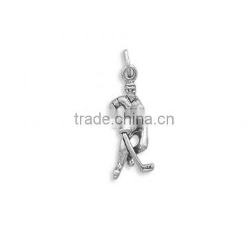 Sterling Silver Charm,Great Pattern Design Jewlery