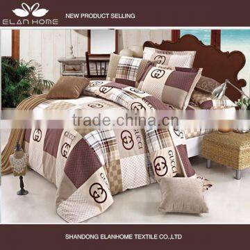 Luxury reactive printing branded print quilt cover set bedding set bed sheet set                        
                                                Quality Choice
                                                    Most Popular