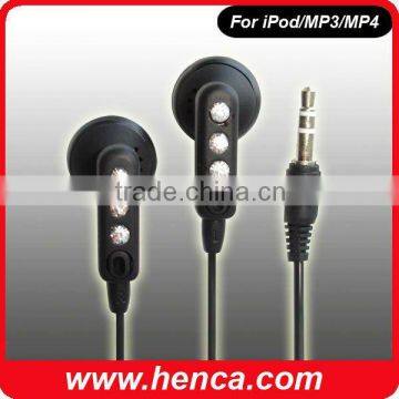 in ear design and stereoearphone for MP3,MP4