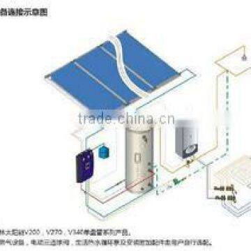 spelit solar water heater