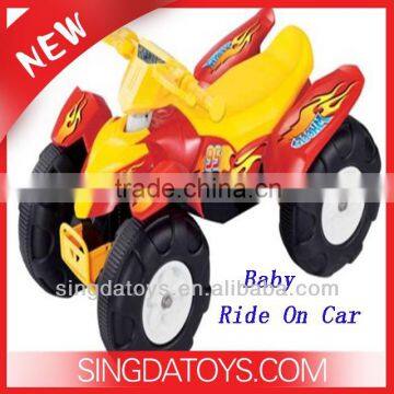 New design wholesale ride on battery operated kids baby car