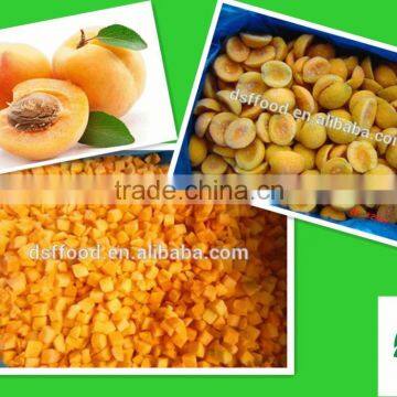 2015 crop good quality iqf frozen apricot dice