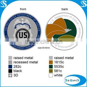 Us air force enamel coins