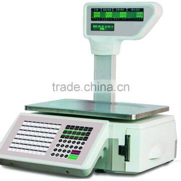 eletronic barcode label printing scale