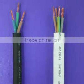 3 cores VED rubber cable H07RN-F,flexible cable