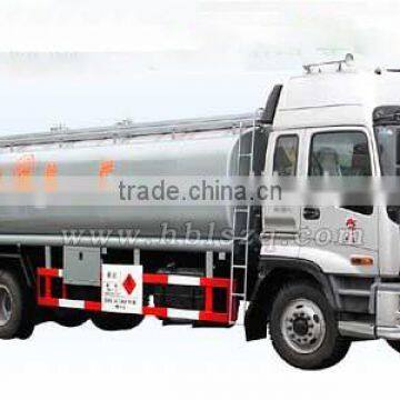 Auman oil tank truck with three axle