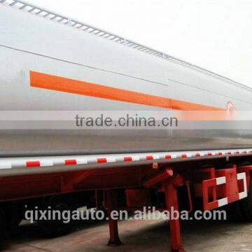 Corrosion material tank semi-trailer transport