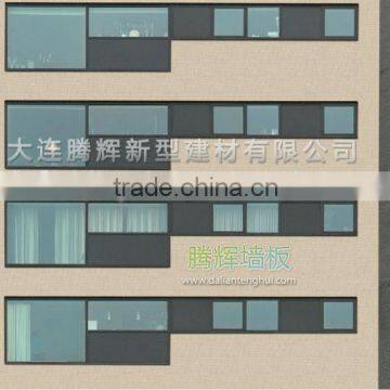 exterior wall siding panel/prefabricated house wall panel/facade panel/aluminum wall cladding materials