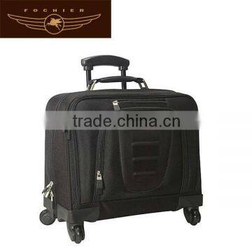 2013 high quality 4 wheels laptop luggages bags