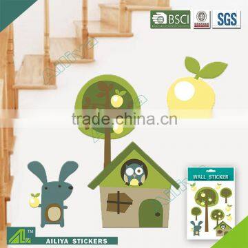 Fashionable useful china eco-friendly adhesive eva stair wall sticker printer