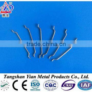 Y A (>1100mpa) Hooked Steel Fiber for Concrete Reinforcement , High Tensil