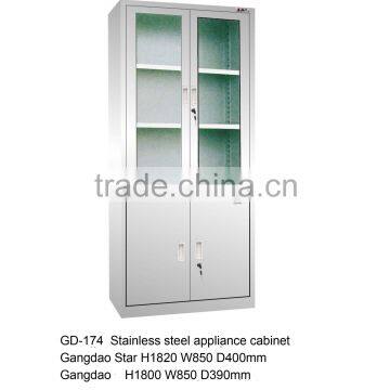 stainless steel hospital furniture appliance cabinet cupboard