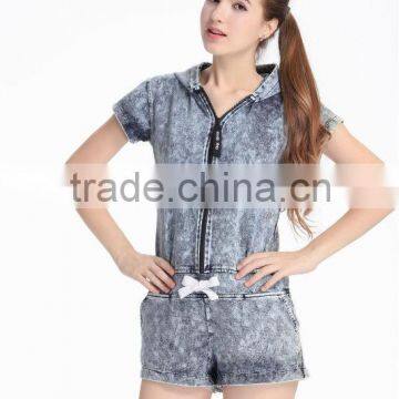 New Arrival Onesie Jumpsuit One Piece Jump in Suit Zipped Hoodie