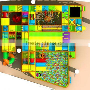 Amusement Park Indoor Playground, Commercial Used Safe Indoor Playground Toddler Jungle Gym photo-3