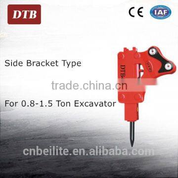 DTB450 Side Type Hammer Rock Breaker for mini excavator