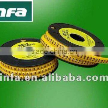 Plastic Pvc Flat Cabel Marker Strips