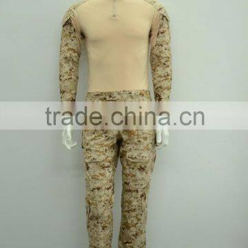 desert camo frog style tactical uniforms