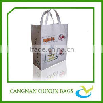 Hot sale plastic woven shopping bag