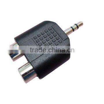 Black Mono 3.5 Male to RCA Female