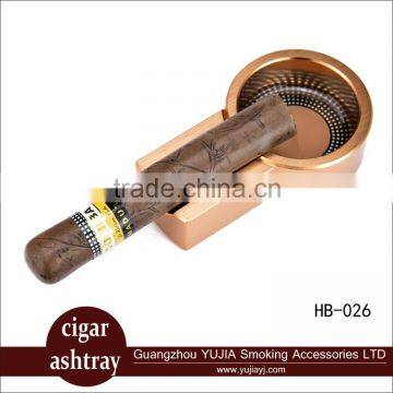 Hot Sale High Quality Zinc Alloy Ashtray Private Mini Small Ashtray Cohiba Ashtray Portable Cigar Ashtray photo-2