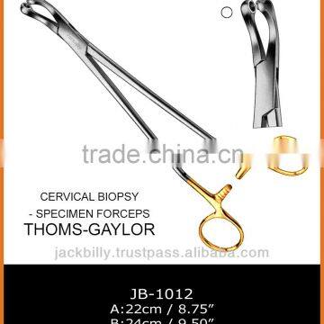 Thoms Gaylor cervical biopsy forceps, cervical biopsy forceps, biopsy forceps,specimen biopsy forceps, biopsy punches