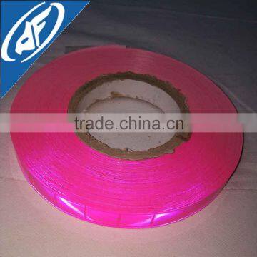 Pink 20MM Fire Resistant PVC Reflective Tape photo-5
