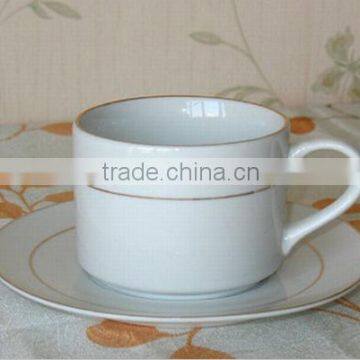 Royal fine ceramic tableware porcelain cup and saucer set