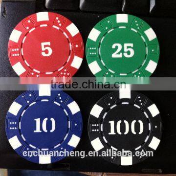 Best Prices Custom Design Cheap Casino Clay Professional OEM Supply Used 11.5g Dice Poker Chips For Sale photo-4