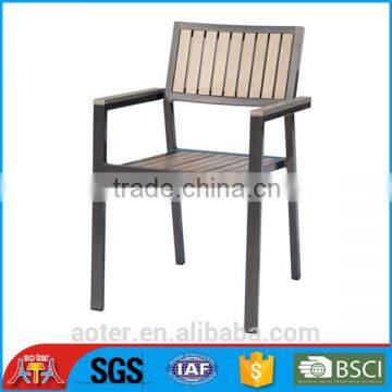 PS wood aluminum chair