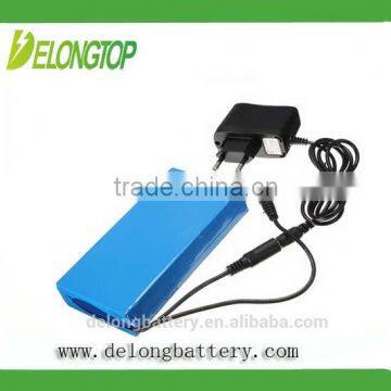 Small rechargeable 12v battery DC 12v 15ah super rechargeable mini 12v rechargeable battery with EU charger