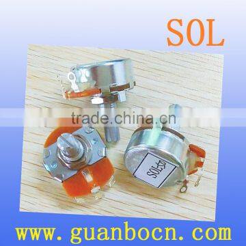 SOL-100w wirewound resistor-24mm Potentiometers Rotary Potentiometers resistor wirewound potentiometer