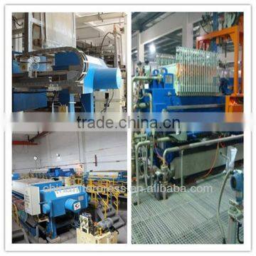 LONGYUAN __High Pressure Hydraulic PP Chamber Filter Press With Washing System