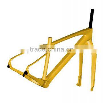 Dengfu bike carbon fat bike frame fm190