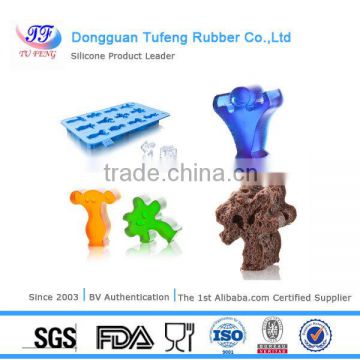 2016 dongguan hot sale food grade lego minecraft ice cube tray