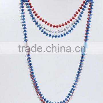 USA National Day party Bead chain fashion necklace the crusades