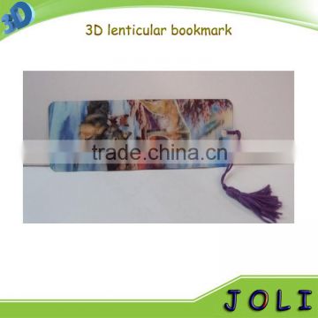 handmade custom shape design 3d animal plstic bookmark