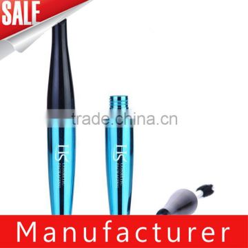 Korea style spray blue cosmetic mascara bottle with private label