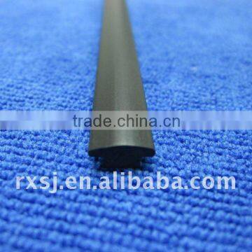 RX-201111102 black pvc extruded profile