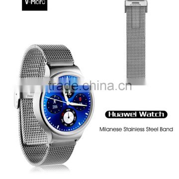 Fashion milanese watch band for Huawei watch,stainless steel magnetic watch strap