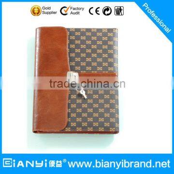 Executive A4 size notebook leather portfolio