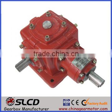 professional manufacturer of T series spiral bevel gearbox in china