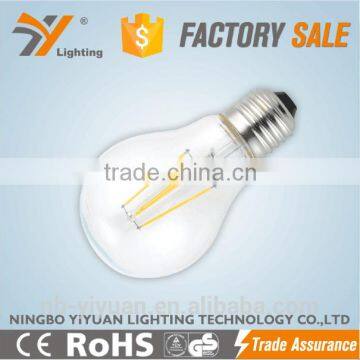 2015 New product G125 6W LED Filament Candle Light E14 with LED CRI 80