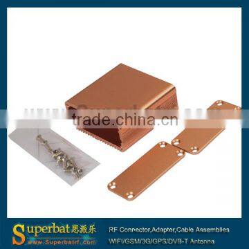 aluminum electronic enclosure with side covers