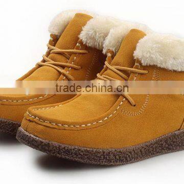 Fashion half winter boots ,sheepskin boots