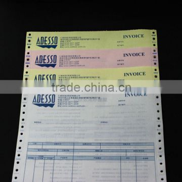 Hot sale reasonable price billing forms invoice printing service