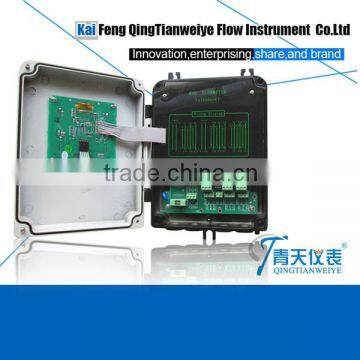 Electromagnetic syrup flowmeter convertor