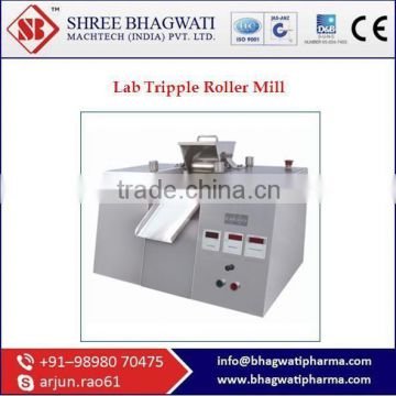 Brand New Arrival Lab Tripple Roller Mill At Affordable Rates