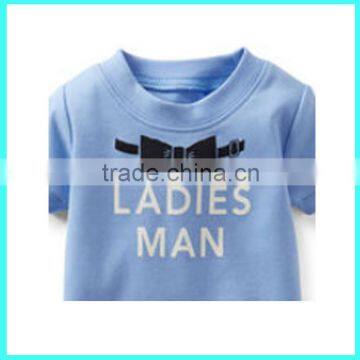 2016 New Short Sleeve Bodysuit Baby Alphabet Bodysuit Newborn Kids Bodysuits photo-2