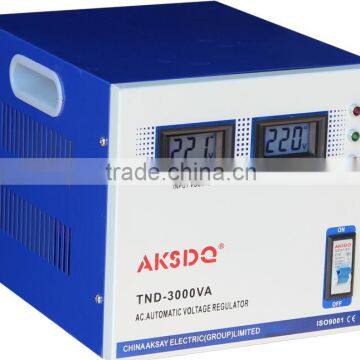 2016 New Type LCD Digital Single Phase Smart Motorcycle Automatic Voltage Stabiilzer Regulator Jingkesai photo-2