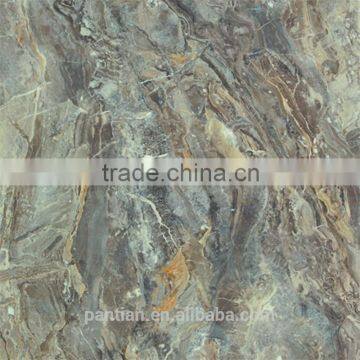 Marble Looking Dark Emperador 600x600 Chinese Glazed Polished Porcelain Tile Price